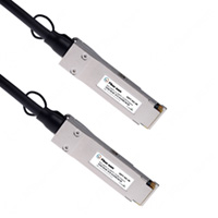 Alcatel-Lucent QSFP-40G-C3M Compatible 40G-DAC-CU QSFP+ to QSFP+ Passive 3M (9.8ft) 30AWG Direct Attach Cables